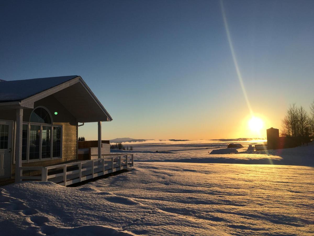 Iceland Inn Lodge, Entire Place With Hot Tub. سيلفوس المظهر الخارجي الصورة